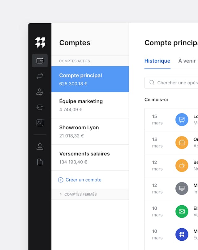 Création de comptes multiples